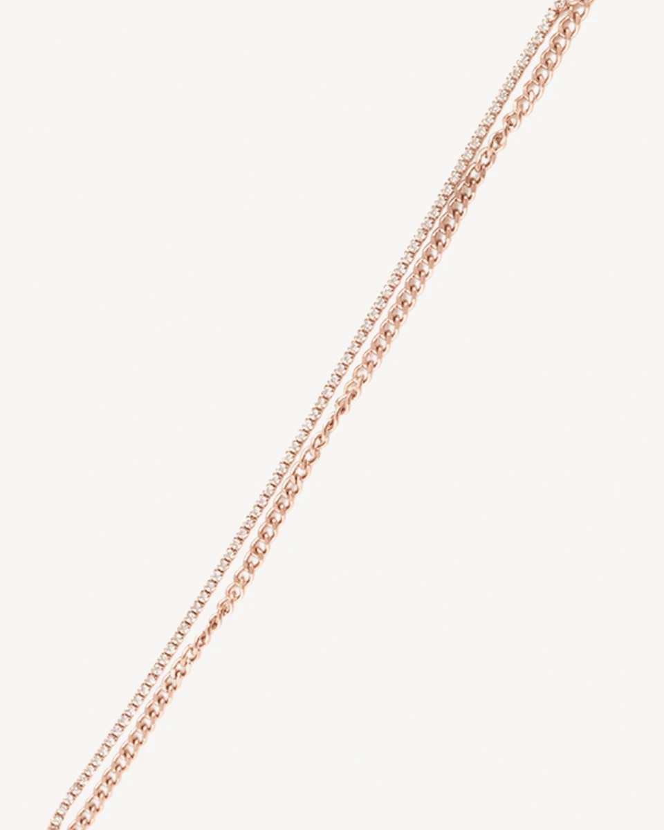 BRAZALETE PHOENIX L - DORADO ROSA 