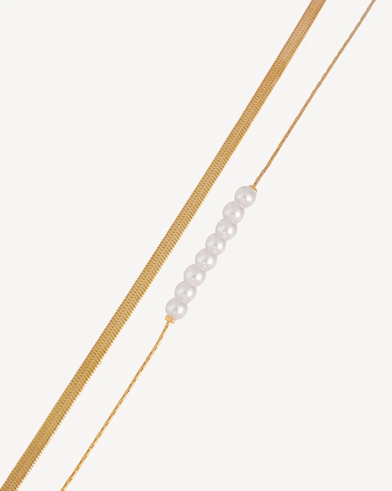 BRAZALETE PRETIL DORADO