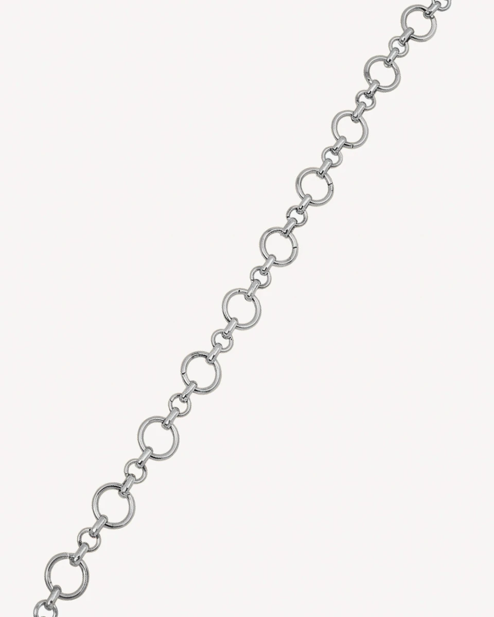 BRAZALETE PRISCA - PLATEADO 