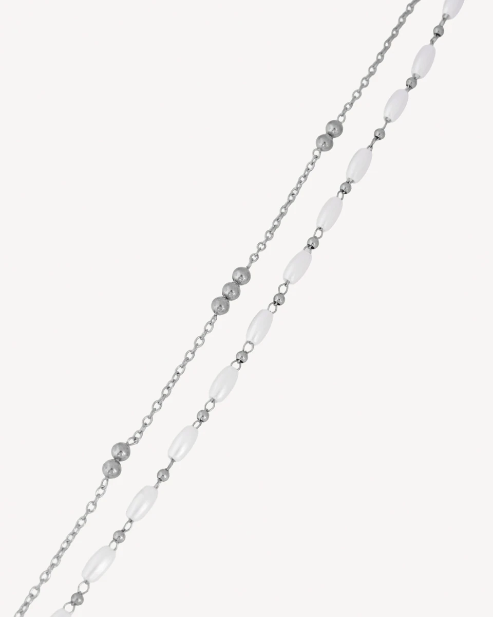 BRAZALETE RAFA - PLATEADO 