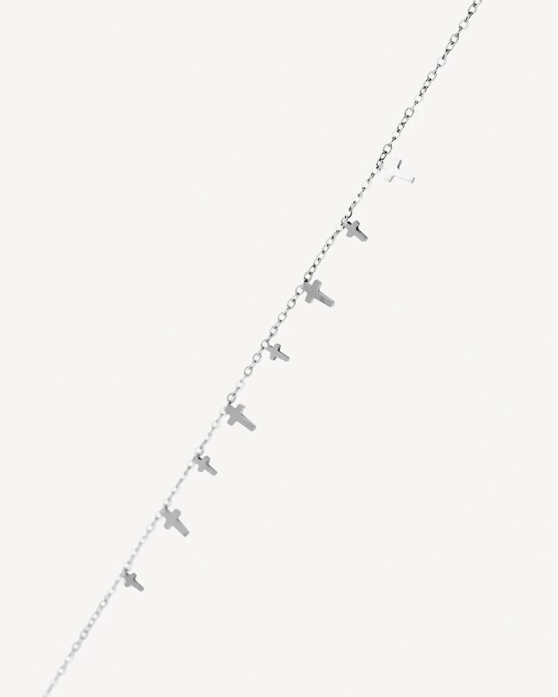BRAZALETE RAKINLARGE PLATEADO