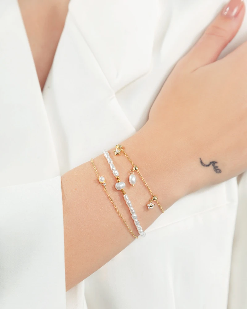 BRAZALETE RAVENA DORADO