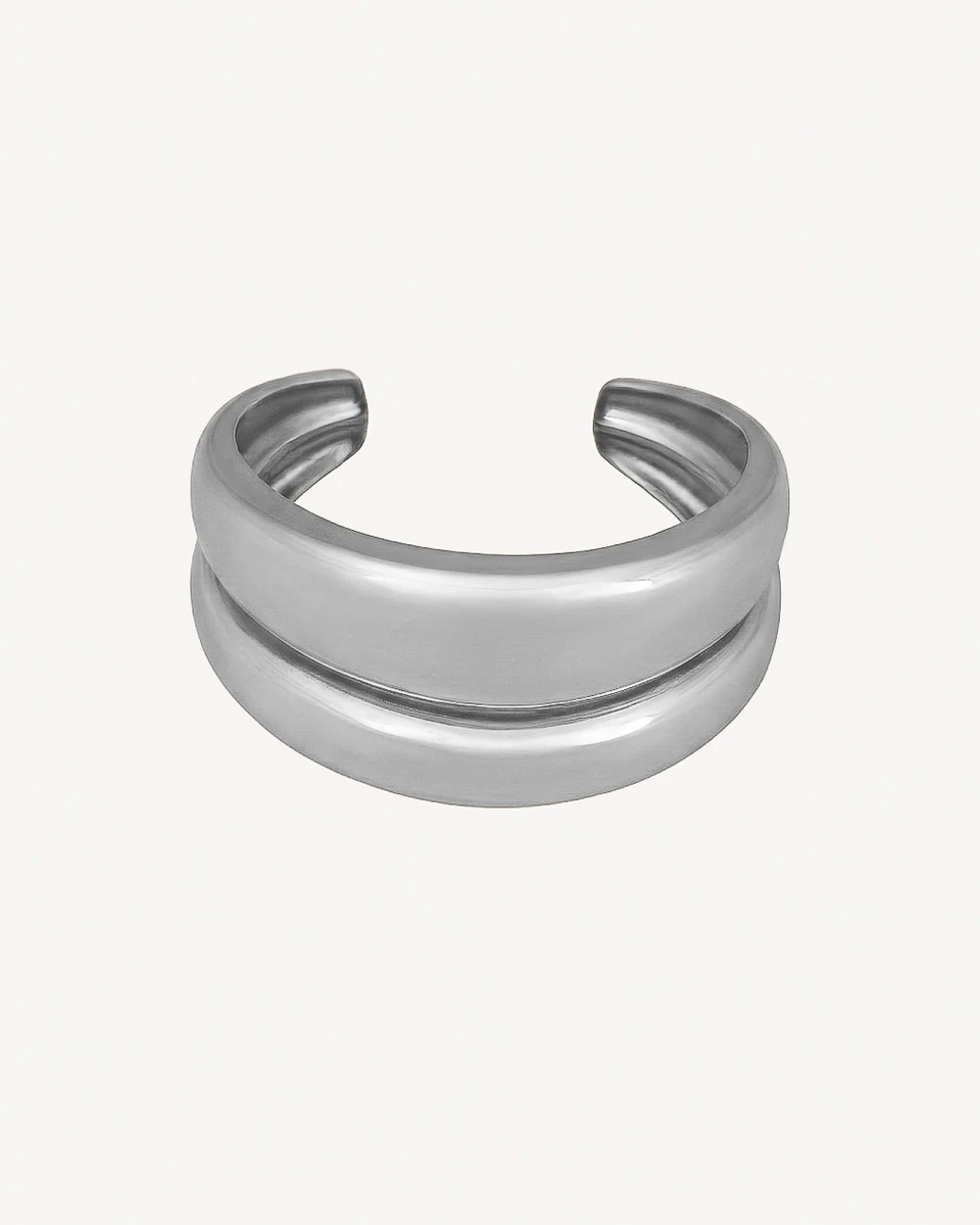 BRAZALETE RUDA - PLATEADO 