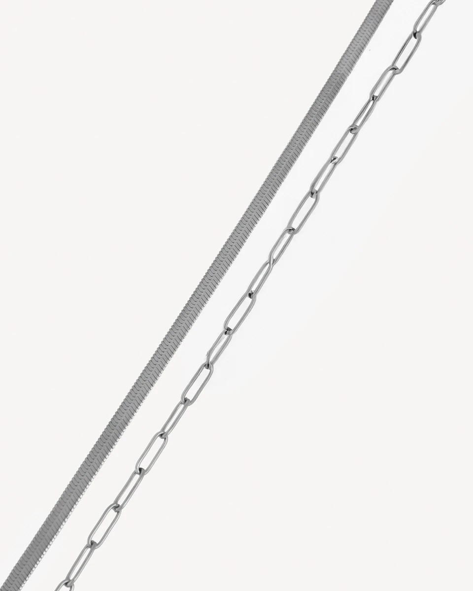 BRAZALETE SALITRE - PLATEADO 
