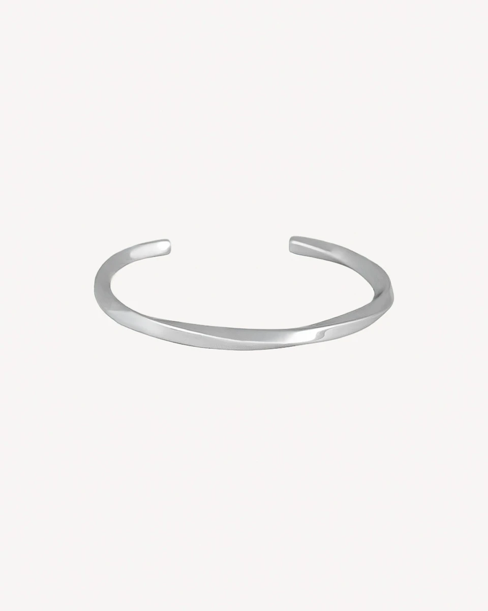 BRAZALETE SALVADOR - PLATEADO 