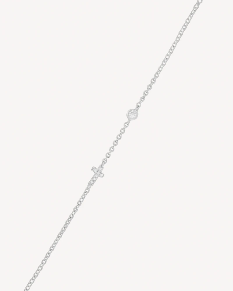 BRAZALETE SASHA PLATEADO