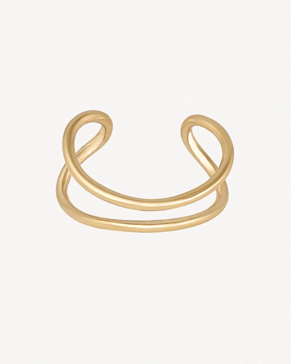 BRAZALETE SATIN - DORADO 