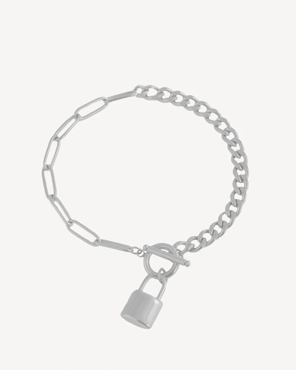 BRAZALETE TAMAR - PLATEADO 