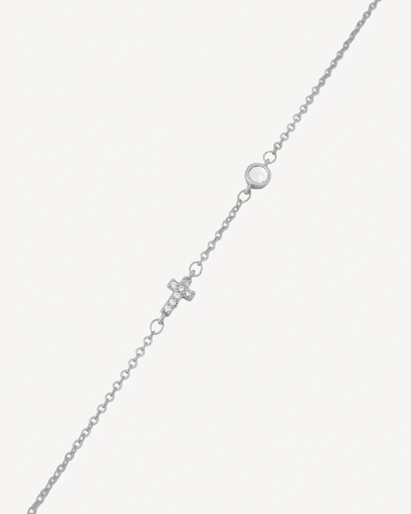 BRAZALETE TOBA PLATEADO