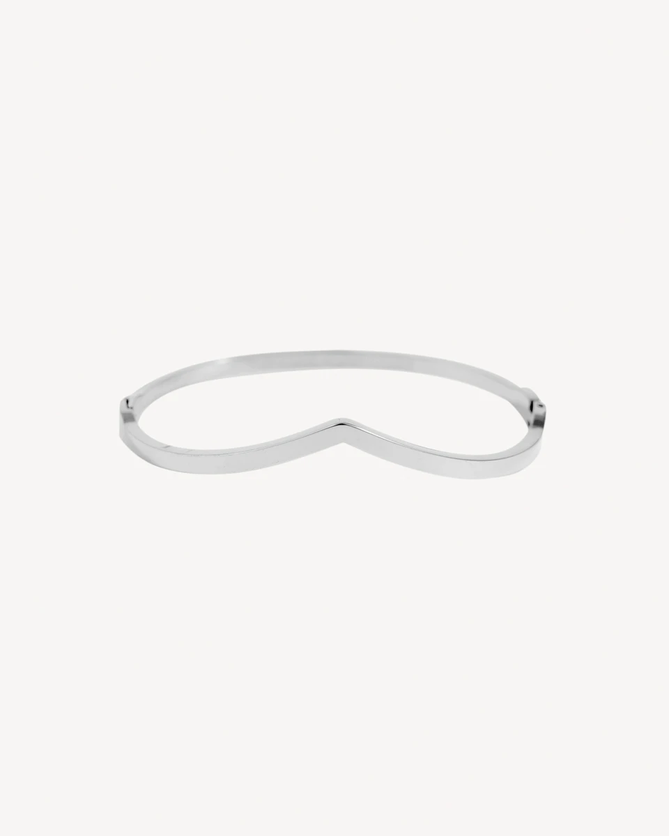 BRAZALETE YAMANI - PLATEADO 