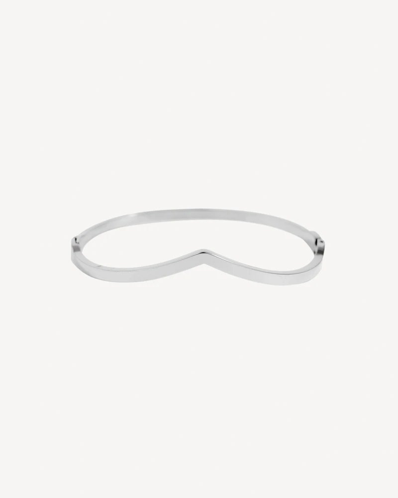 BRAZALETE YAMANI PLATEADO