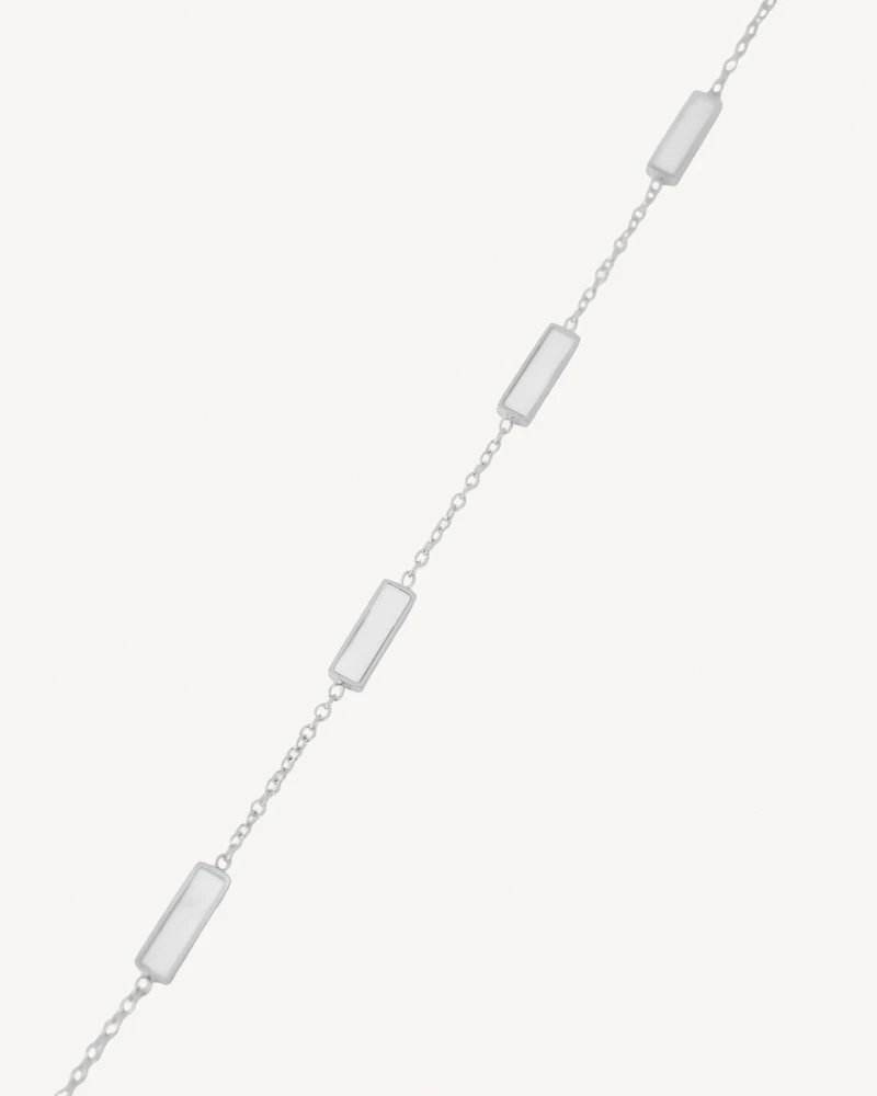BRAZALETE ZARATE PLATEADO