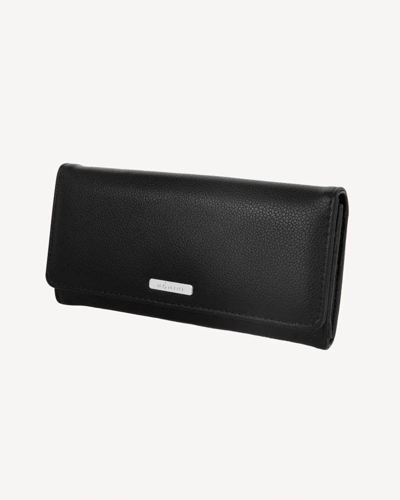 BILLETERA TREVOR NEGRO ACCESORIOS PLATA NEGRO ACCESORIOS PLATA
