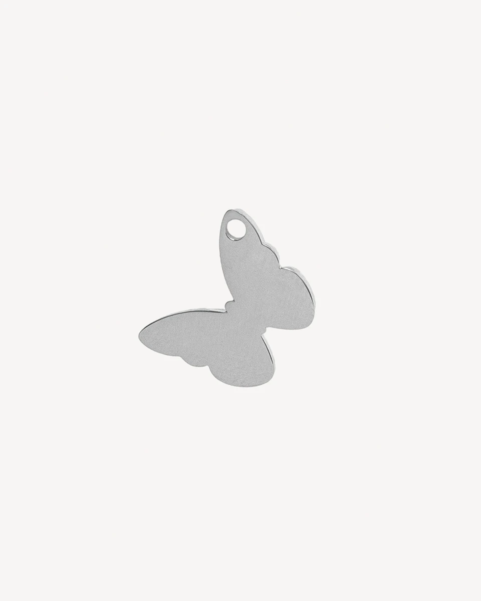 DIJE MARIPOSA - PLATEADO 