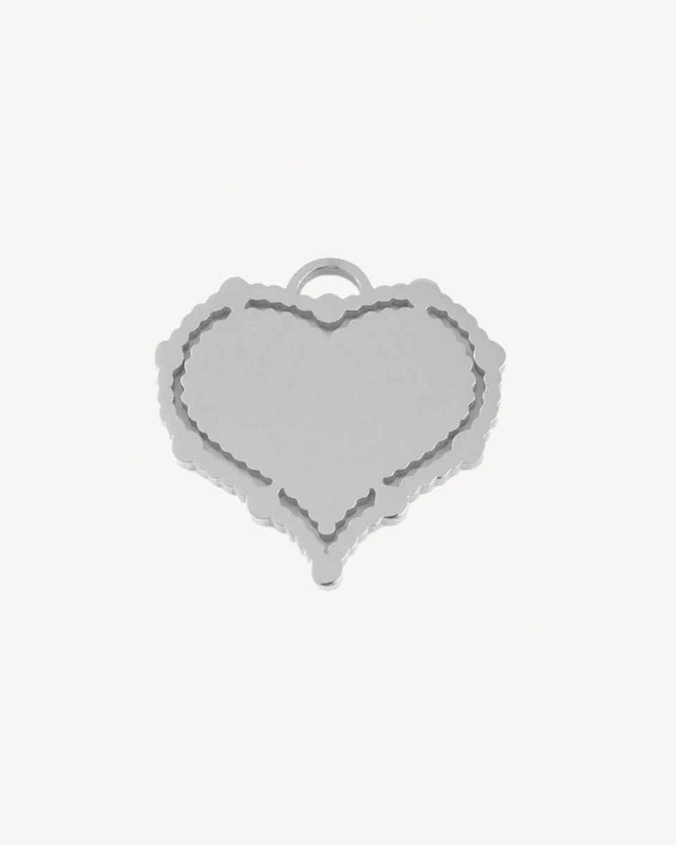DIJE ROMANTICISMO - PLATEADO 
