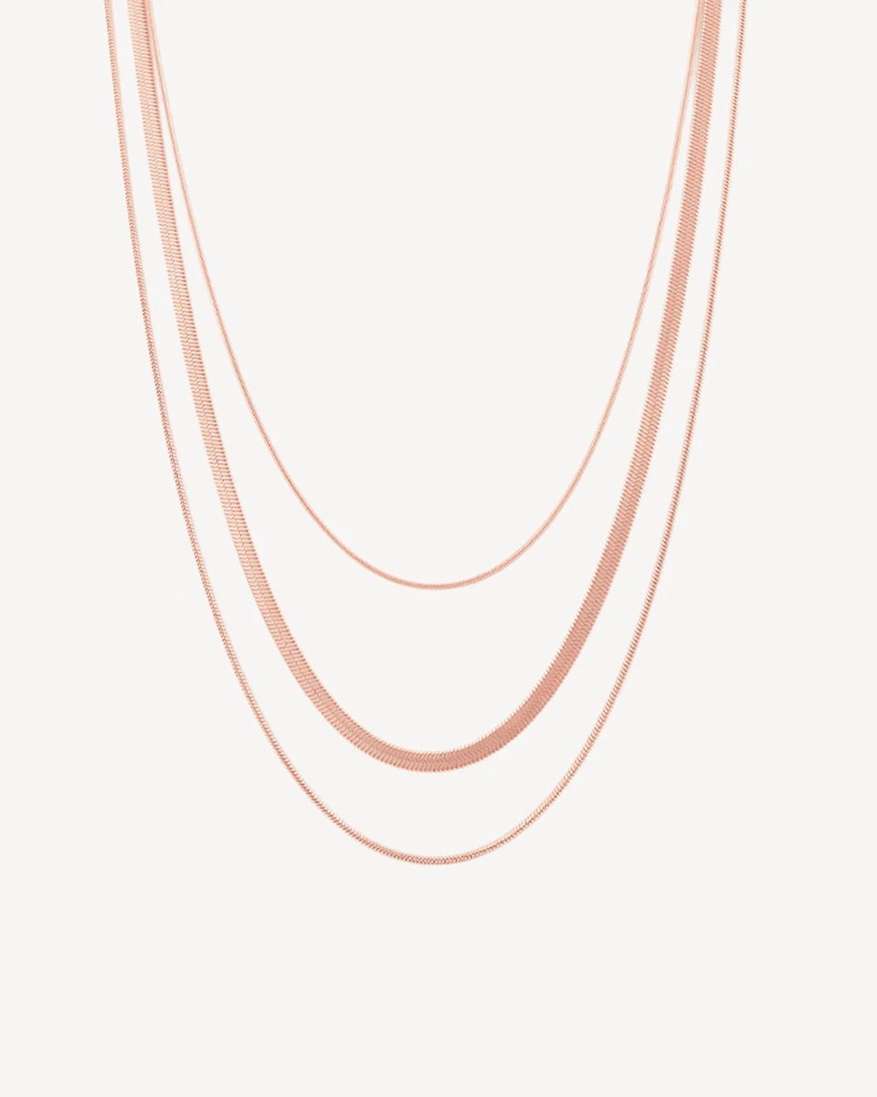 layering - ORO ROSA 