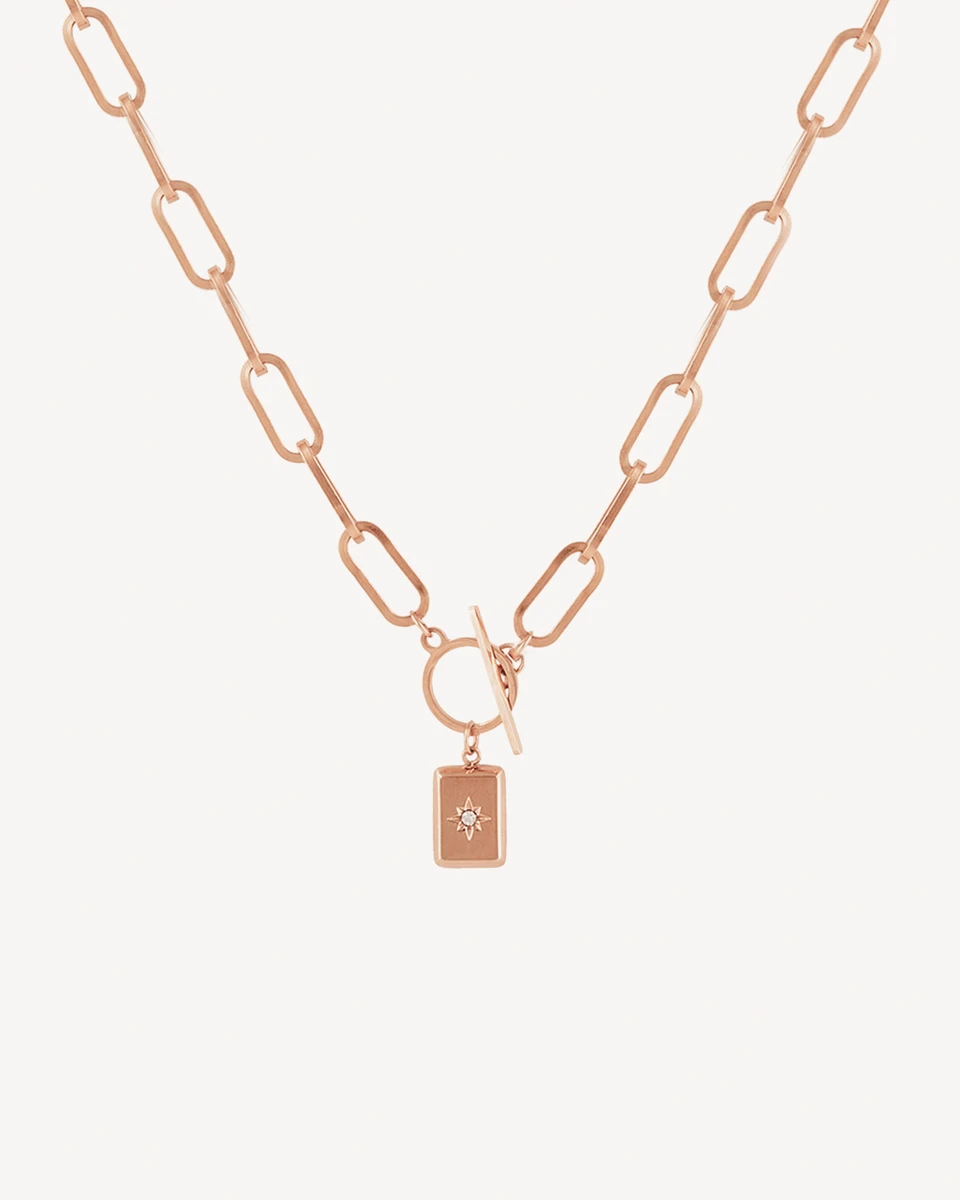 GARGANTILLA COLOMBO - ORO ROSA 