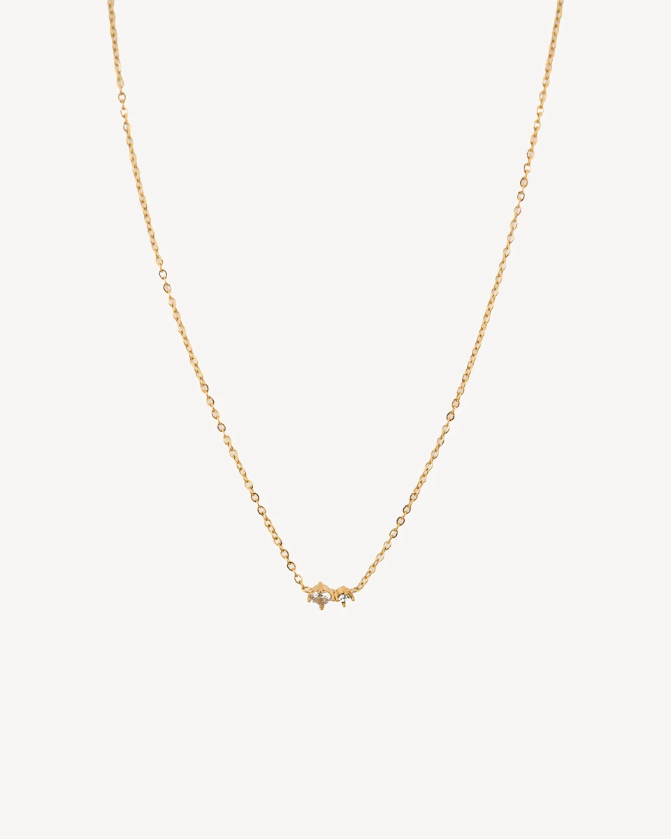 GARGANTILLA CRISTAL - DORADO 