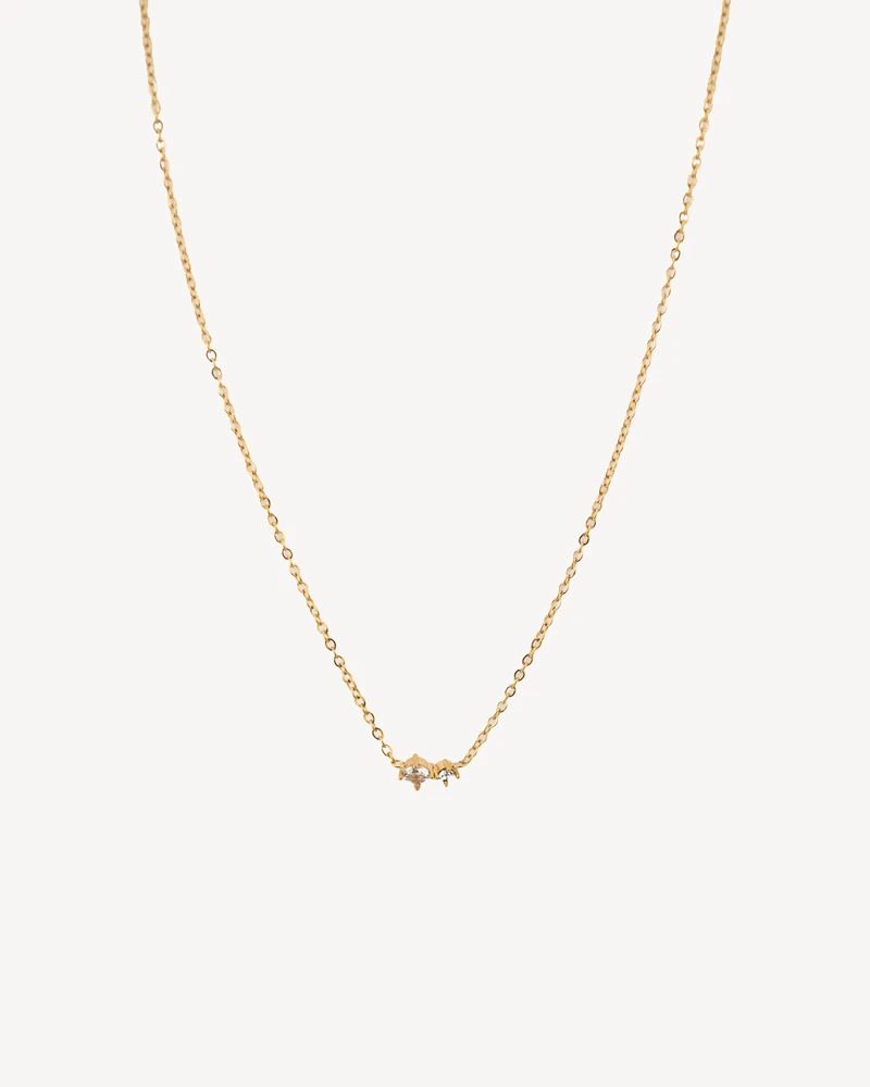 GARGANTILLA CRISTAL DORADO