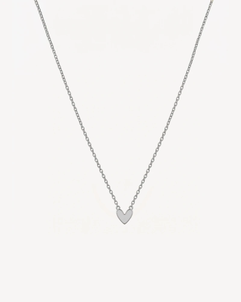 GARGANTILLA CUORE PLATEADO