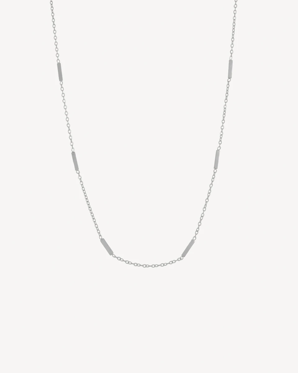 GARGANTILLA DUAL - PLATEADO 