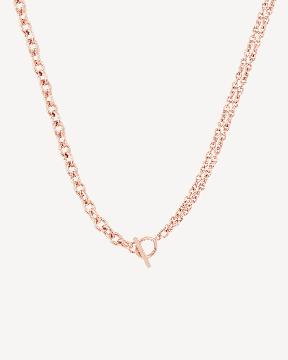 GARGANTILLA ELENA - ORO ROSA 