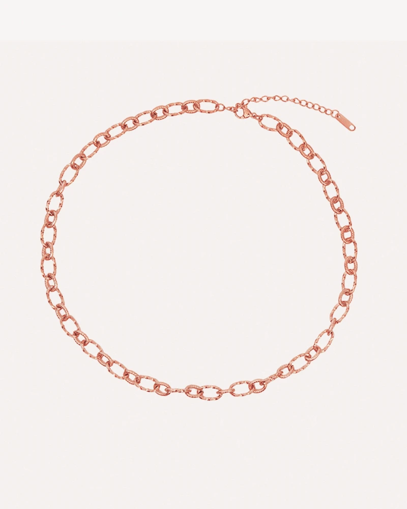 GARGANTILLA FAUTA ORO ROSA