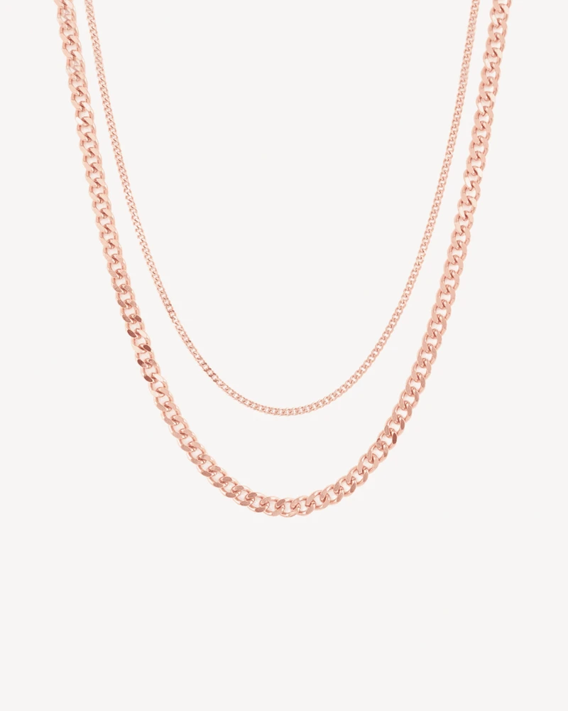 GARGANTILLA GASPAR ORO ROSA