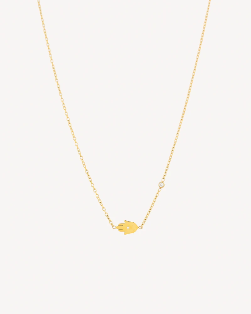 GARGANTILLA HAMSABRILLO DORADO