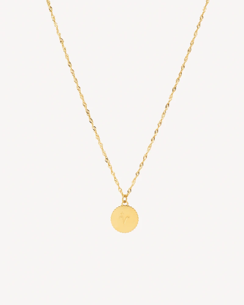 GARGANTILLA HOROSCOPOARIES DORADO