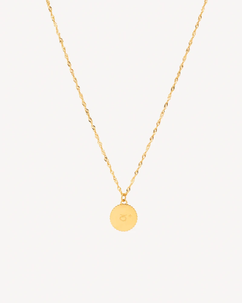 GARGANTILLA HOROSCOPOTAURO DORADO