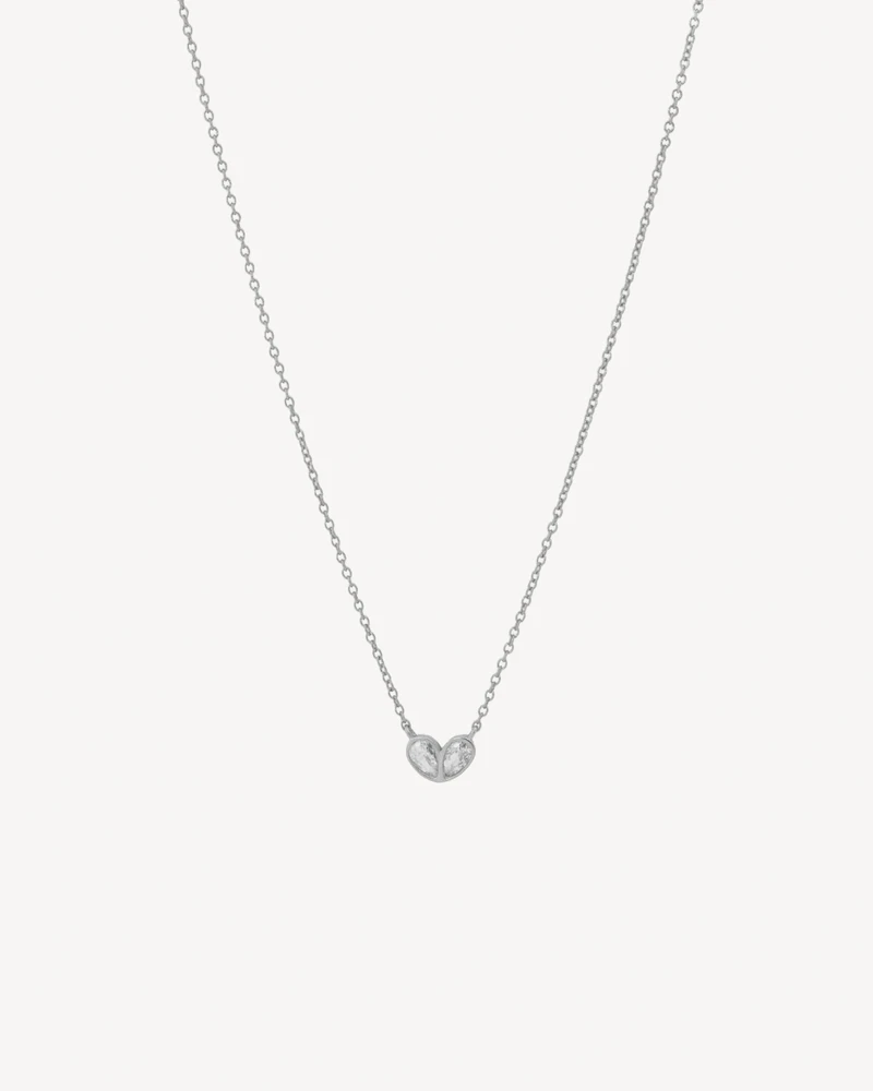 GARGANTILLA VALENTINES PLATEADO