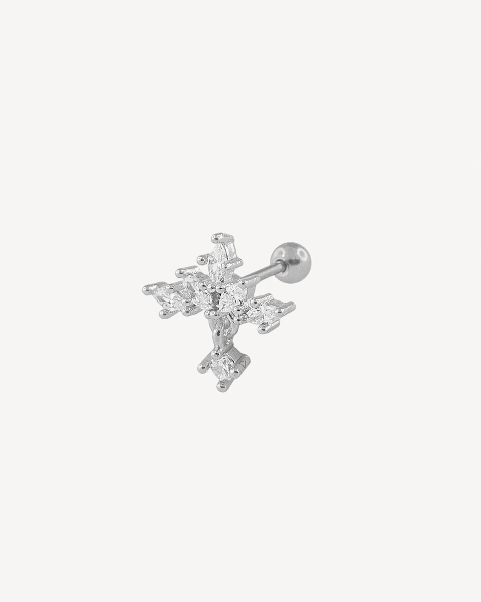 PIERCING ADRIANO - PLATEADO 