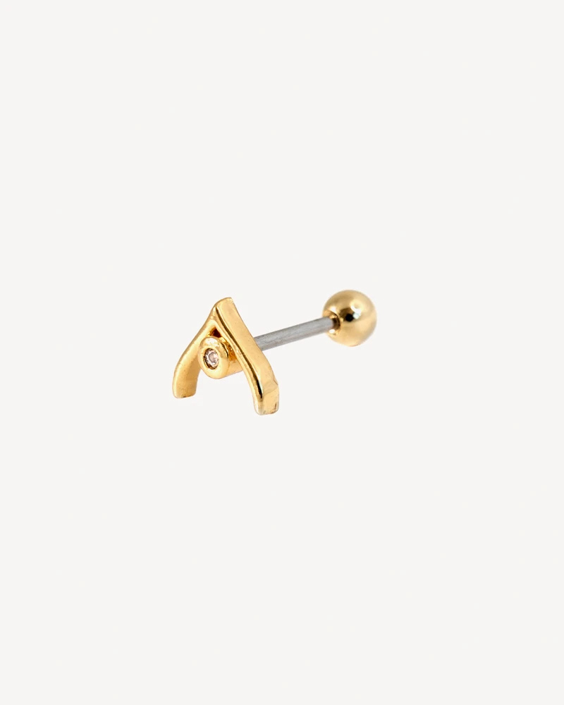 PIERCING ALFA DORADO