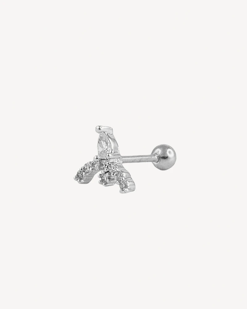 PIERCING BERNARDO PLATEADO