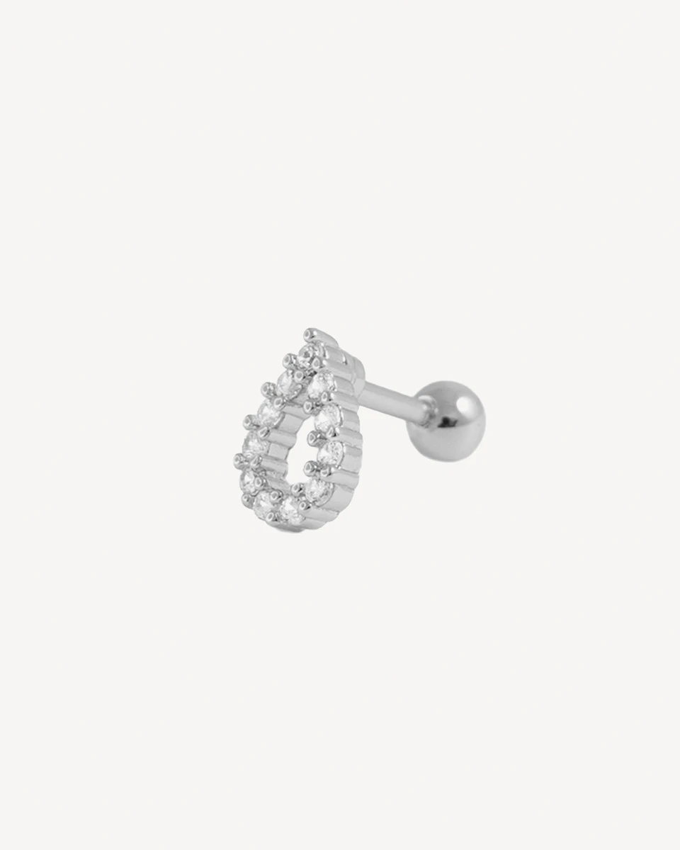 PIERCING BLUZZ - PLATEADO 