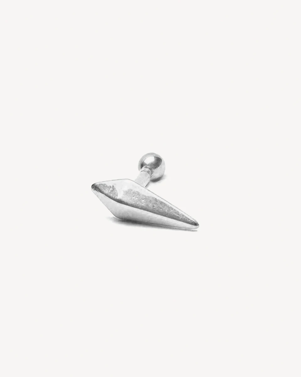 PIERCING BRANDON - PLATEADO 