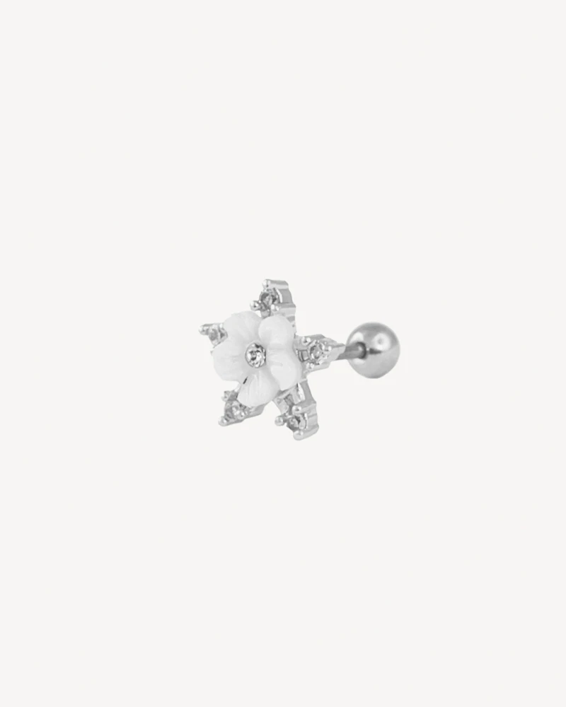 PIERCING CARACAS PLATEADO