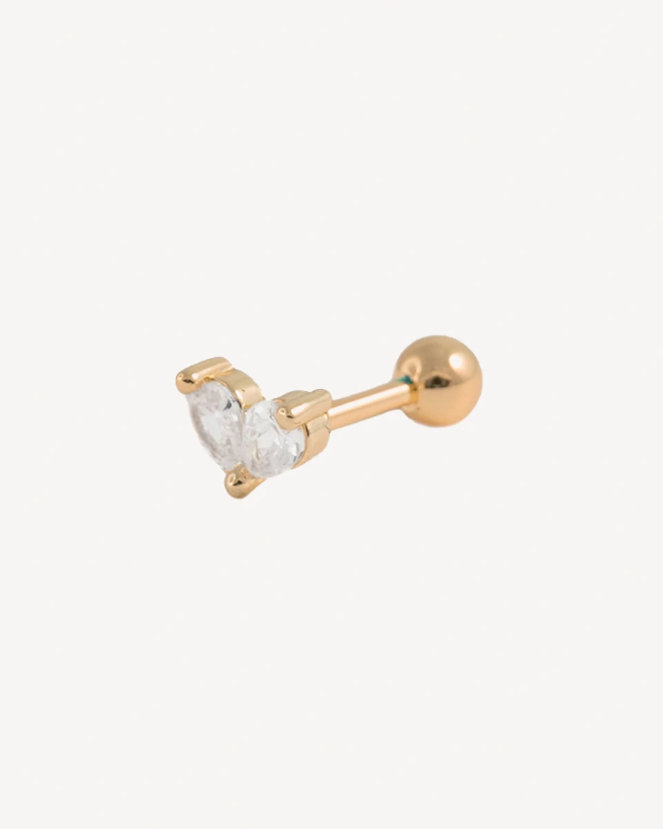 PIERCING CARRERA - DORADO 
