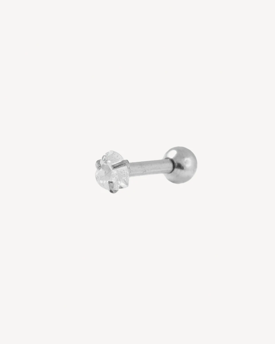 PIERCING CASUAL - PLATEADO 