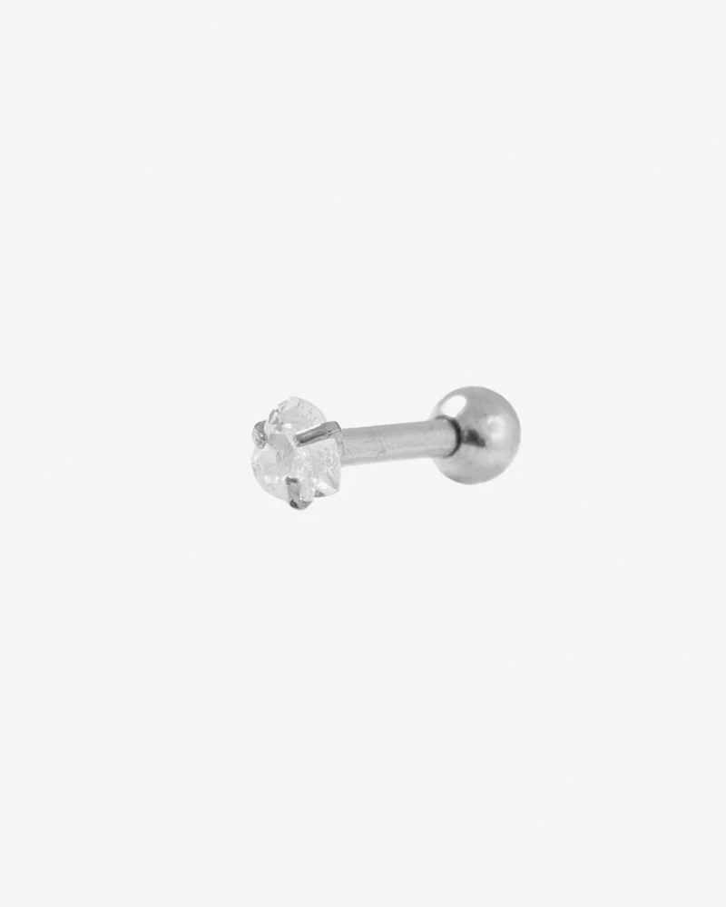 PIERCING CASUAL PLATEADO