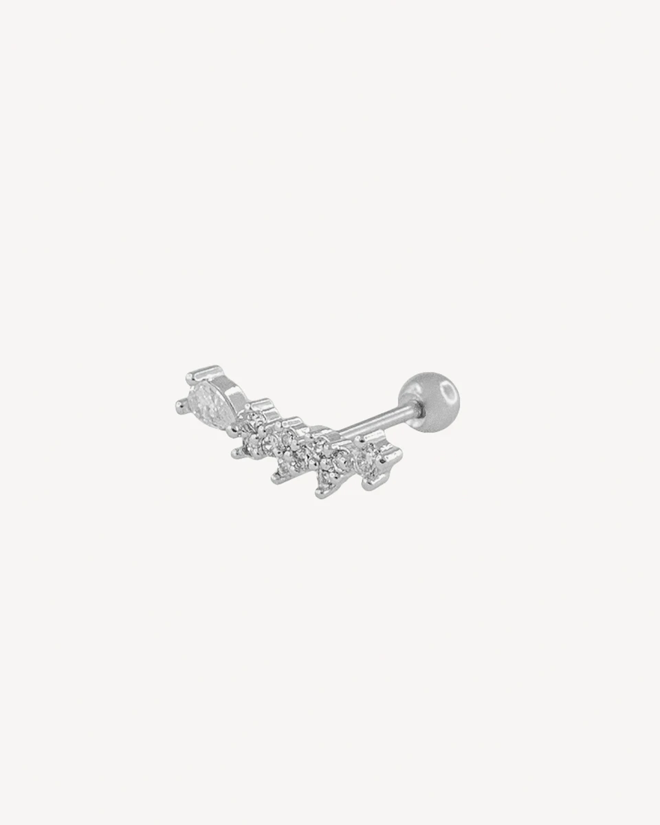 PIERCING CECILIO - PLATEADO 