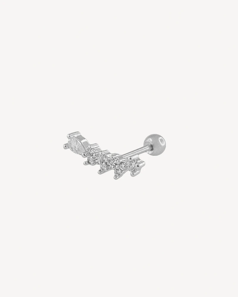 PIERCING CECILIO PLATEADO