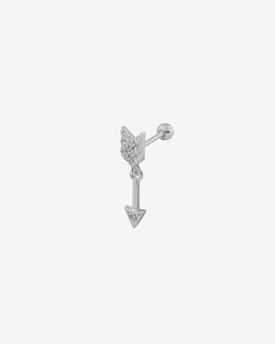 PIERCING CHARLES - PLATEADO 