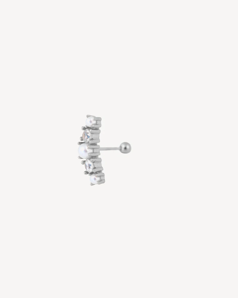 PIERCING CLUE PLATEADO