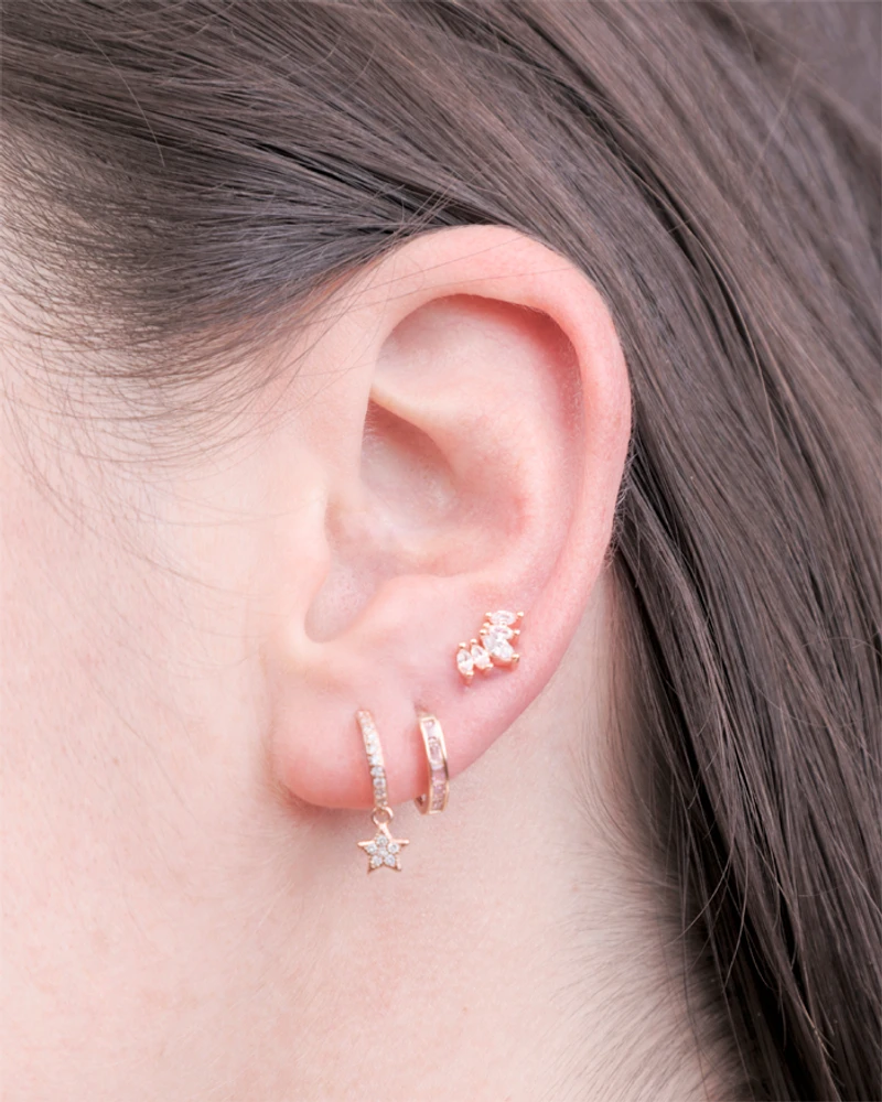 PIERCING CORONA LARGE DORADO