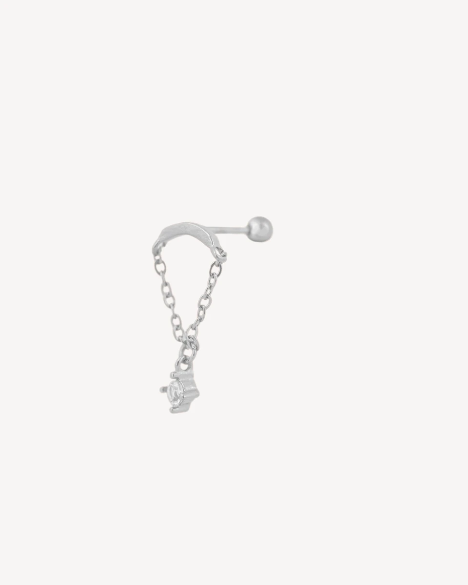 PIERCING CORTEJO - PLATEADO 