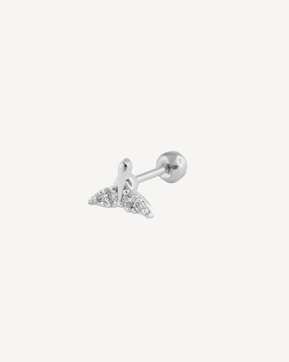 PIERCING DENISE - PLATEADO 