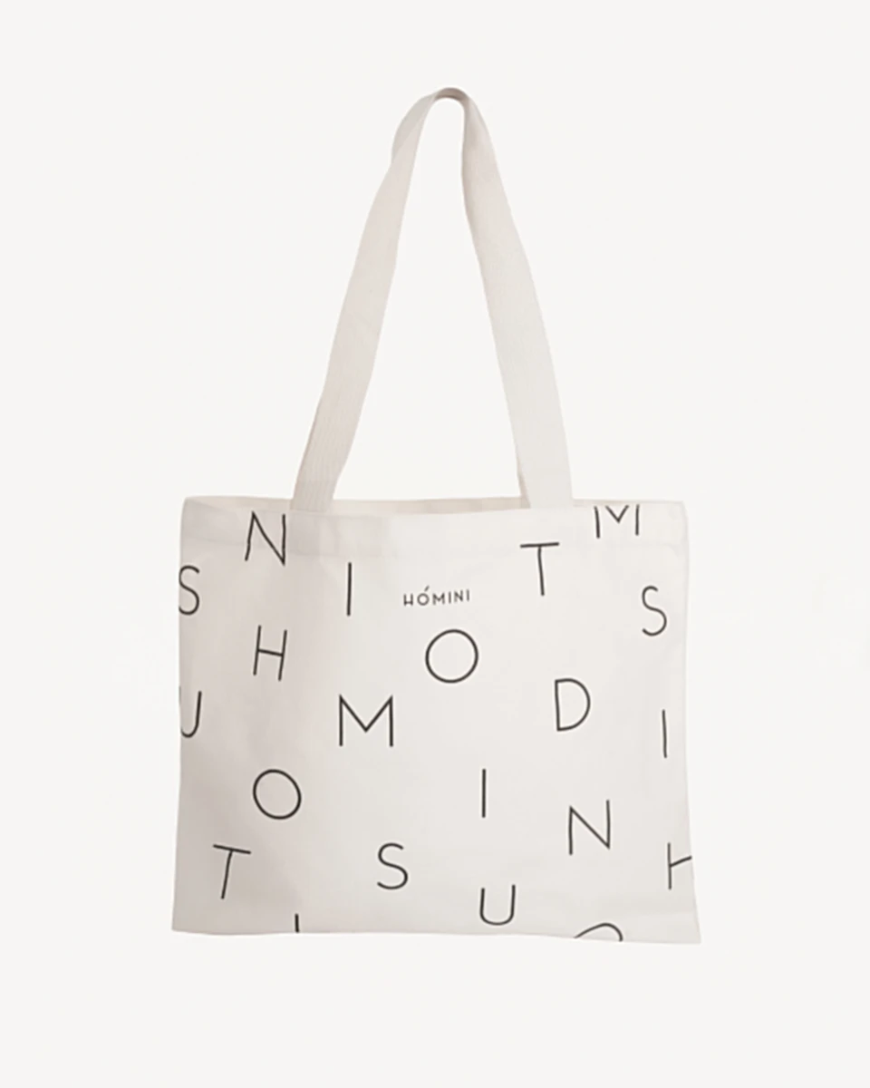 TOTE BAG LETTERS 