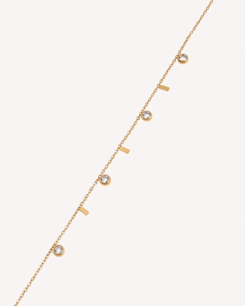 TOBILLERA ACACIA DORADO